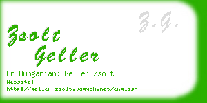 zsolt geller business card